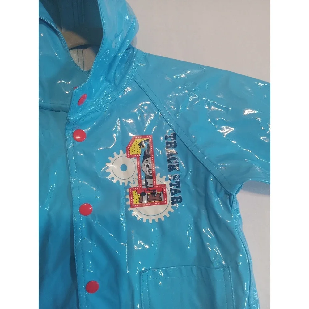 Thomas The Train Raincoat Size 3T Kids Toddler Blue Western‎ Chief Read